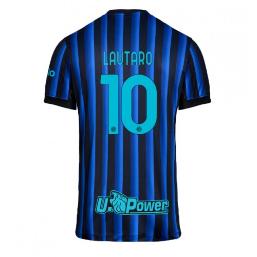 Moški Nogometni dresi Inter Milan Lautaro Martinez #10 Domači 2025-26 Kratek Rokav